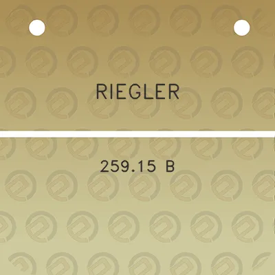 riegler-25915-b