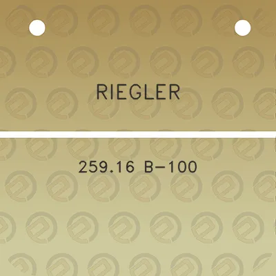 riegler-25916-b-100