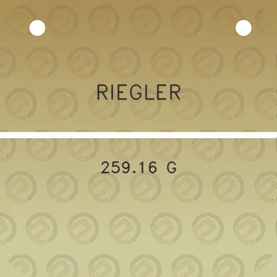 riegler-25916-g