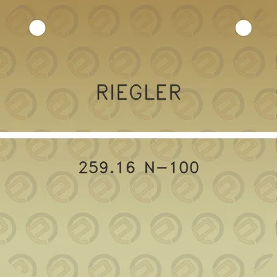 riegler-25916-n-100