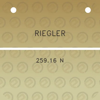 riegler-25916-n