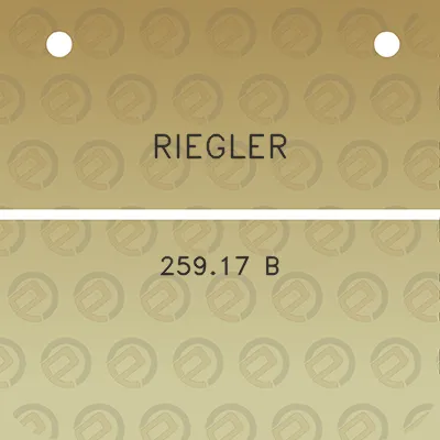 riegler-25917-b