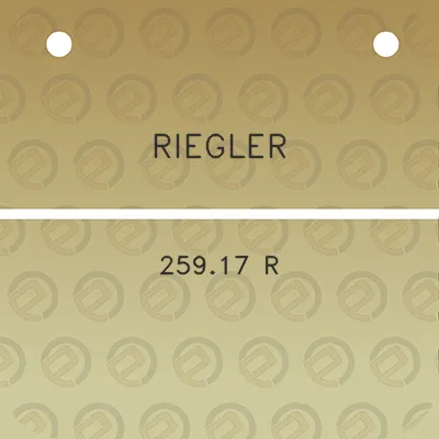 riegler-25917-r