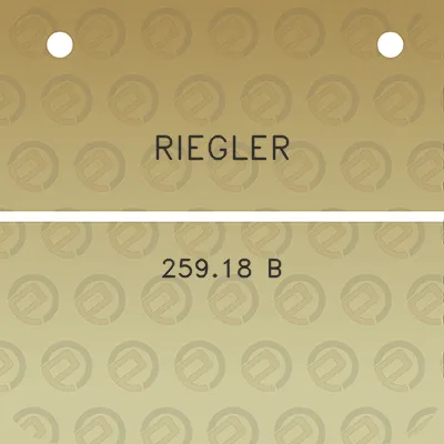 riegler-25918-b