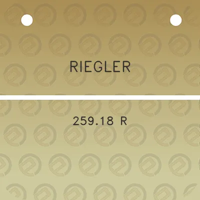 riegler-25918-r