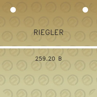 riegler-25920-b