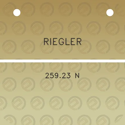 riegler-25923-n