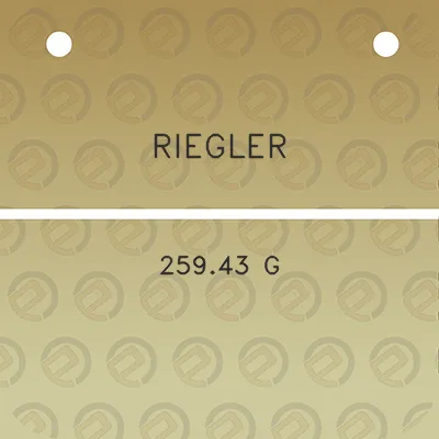 riegler-25943-g