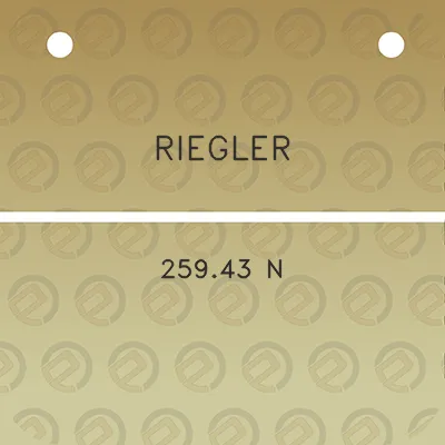 riegler-25943-n