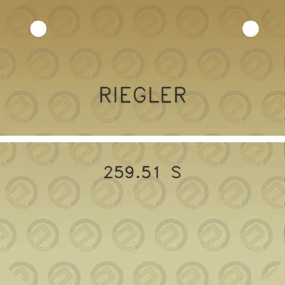 riegler-25951-s