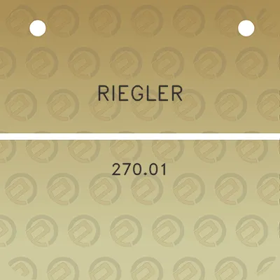 riegler-27001