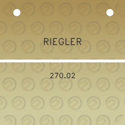 riegler-27002