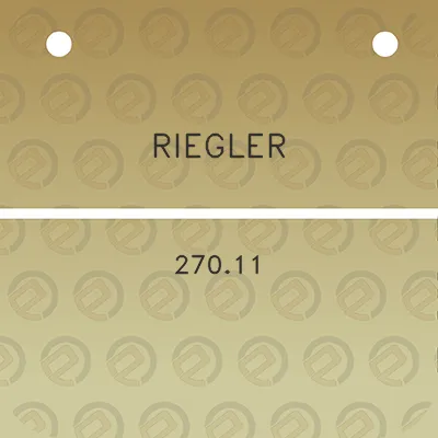 riegler-27011