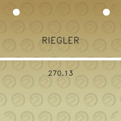 riegler-27013