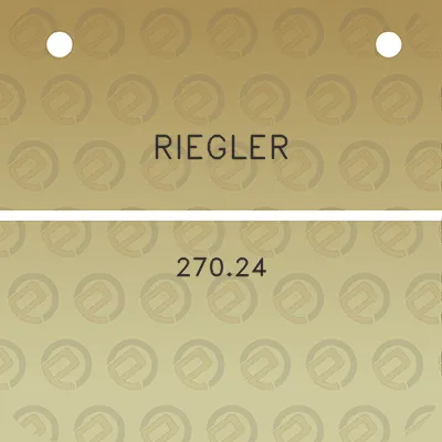 riegler-27024