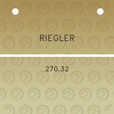 riegler-27032