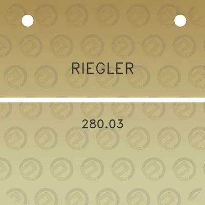 riegler-28003