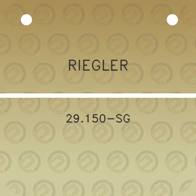 riegler-29150-sg