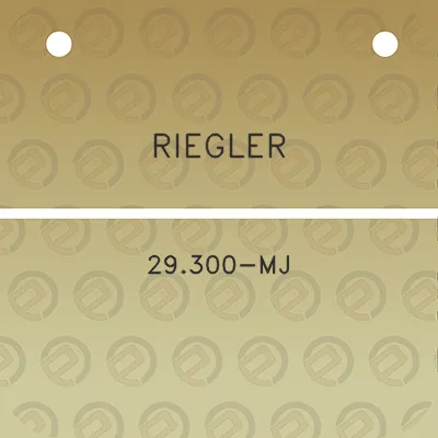 riegler-29300-mj