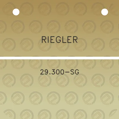 riegler-29300-sg