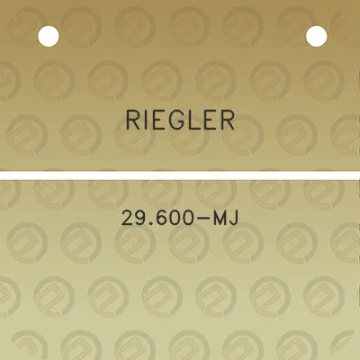 riegler-29600-mj