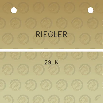 riegler-29-k