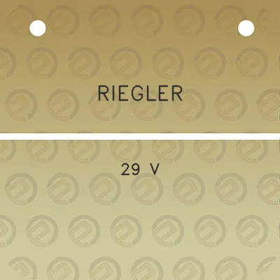 riegler-29-v