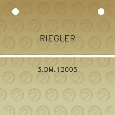 riegler-3dm12005