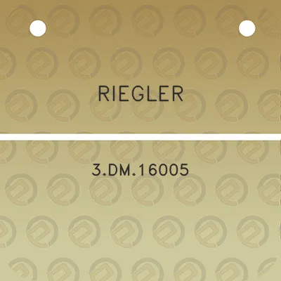 riegler-3dm16005