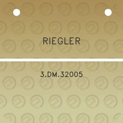 riegler-3dm32005