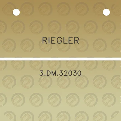 riegler-3dm32030