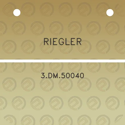 riegler-3dm50040