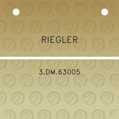 riegler-3dm63005