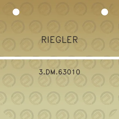 riegler-3dm63010