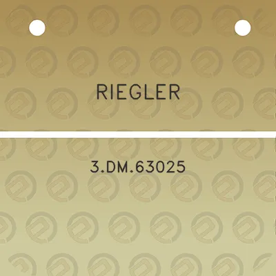 riegler-3dm63025