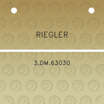 riegler-3dm63030