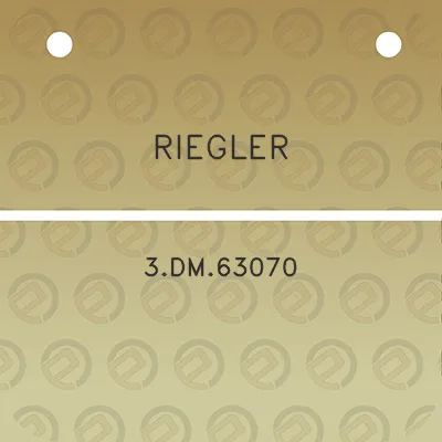 riegler-3dm63070