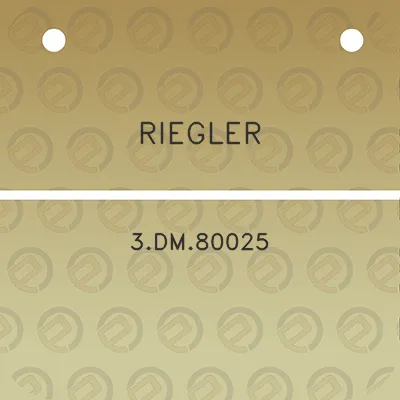 riegler-3dm80025