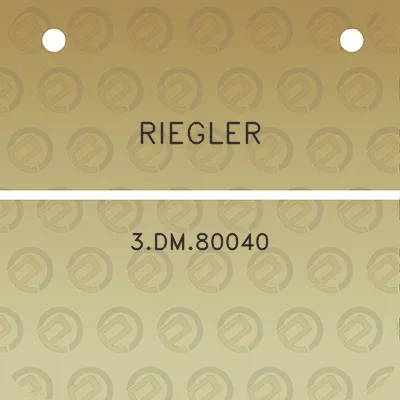 riegler-3dm80040