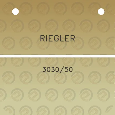 riegler-303050