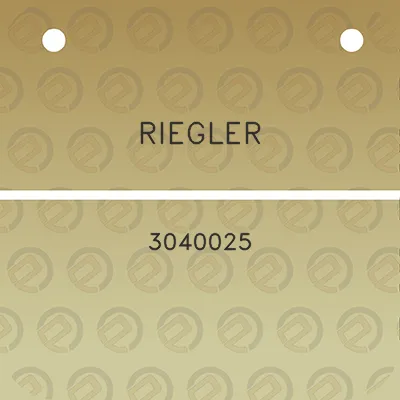 riegler-3040025