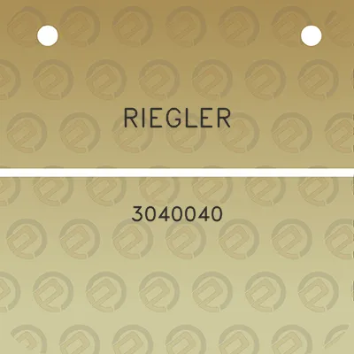 riegler-3040040