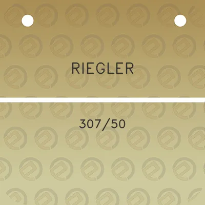 riegler-30750