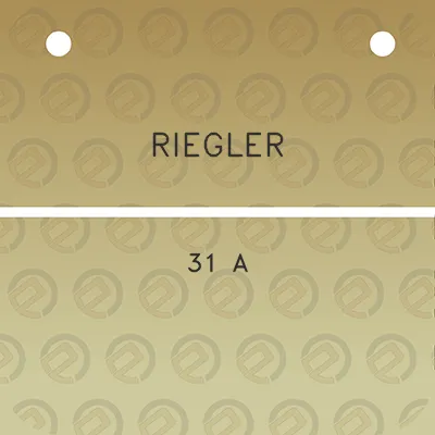 riegler-31-a