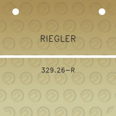 riegler-32926-r