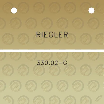 riegler-33002-g