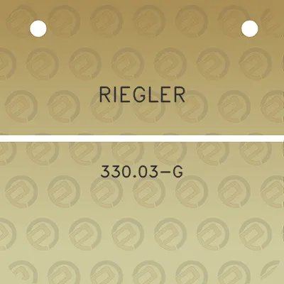 riegler-33003-g