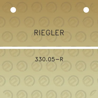 riegler-33005-r