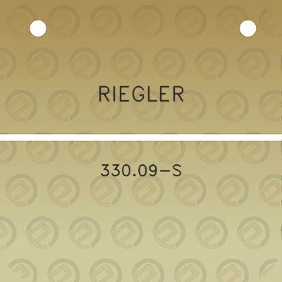 riegler-33009-s