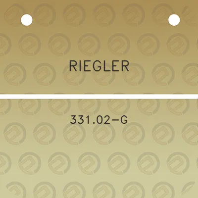 riegler-33102-g